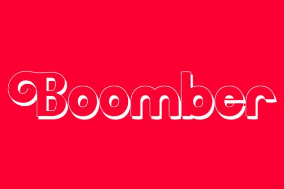Boost Your Brand with Boomber: A Playful, Modern Typeface