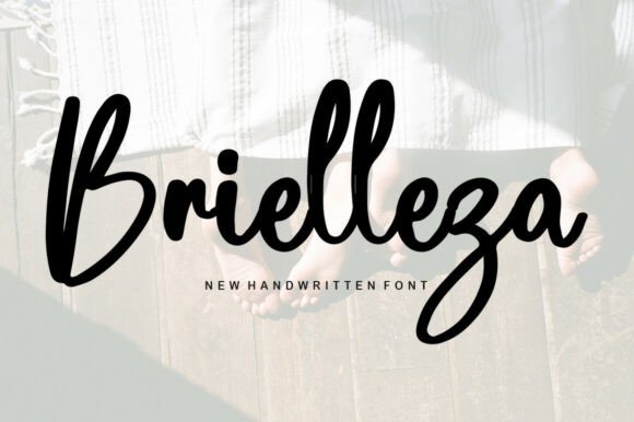 Brielleza: A Refined Script Font for Elegant Branding