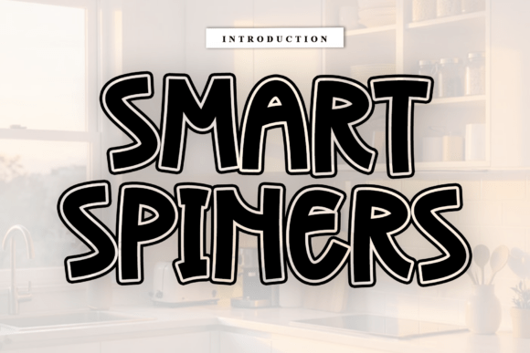Bring Your Creations to Life with Smart Spiners Font