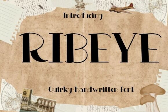 Bring Your Handmade Creations to Life with Ribeye Font