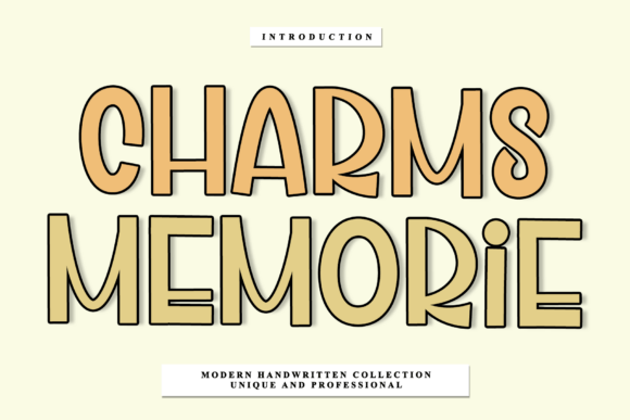 Charms Memorie: A Handwritten Font for Crafters and Creators