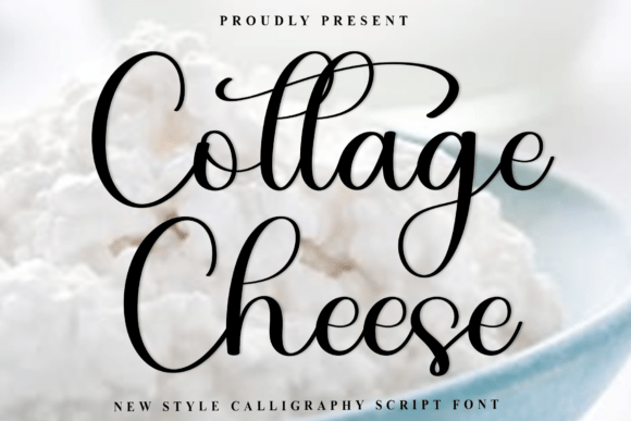 Cottage Cheese: A Festive Font for Crafters and Creators