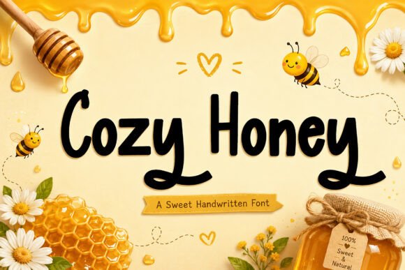 Cozy Honey: A Charming Font for Engaging Campaigns