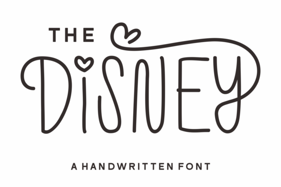 Discovering The Disney: A Whimsical Font for Editorial Magic