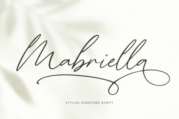 Elevate Your Web Design with Mabriella Script Font