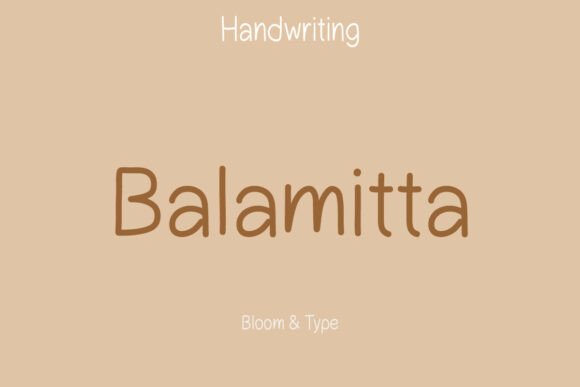 Enhance Your Brand with Balamitta: A Versatile Script Font