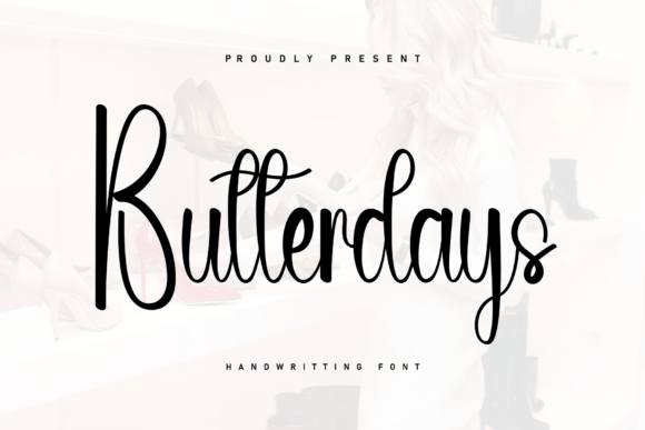 Enhance Your Brand with Butterdays Handwritten Font