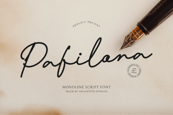 Enhance Your Web Design with Pafilona Font