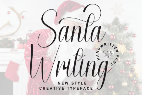 Enhance Your Web Design with Santa Writing Font