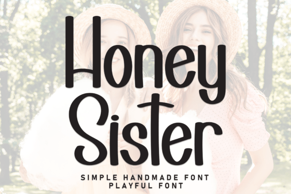 Honey Sister: A Charming Display Font for Creative Web Design