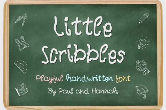 Little Scribbles: A Playful Font for Engaging Campaigns