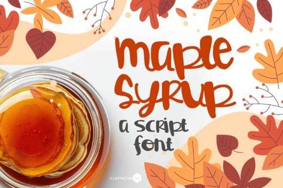 Maple Syrup Family: A Font for Handmade Charm