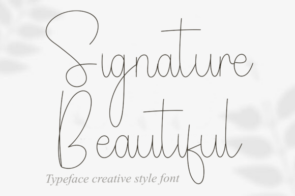 Signature Beautiful: A Premium Script for Elegant Projects