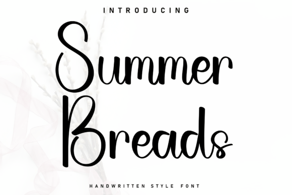 Summer Breads: A Handwritten Font for Memorable Campaigns