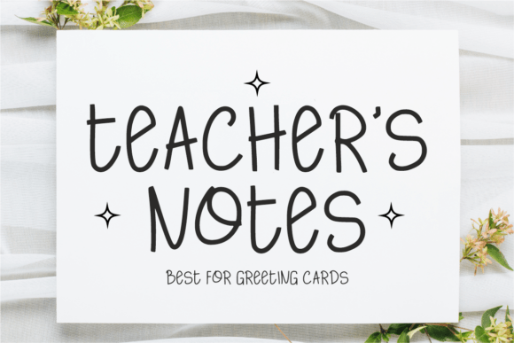 Teacher s Notes: A Charming Font for Your Brand