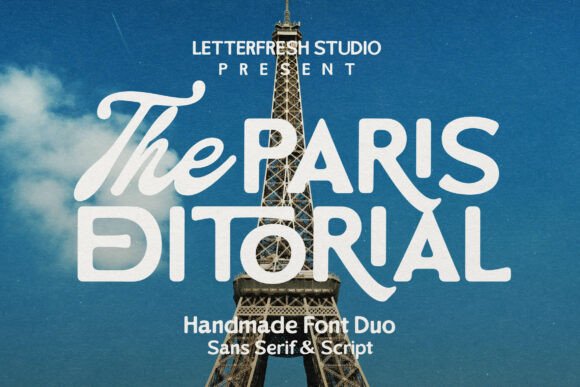 Transform Your Brand with The Paris Editorial Font